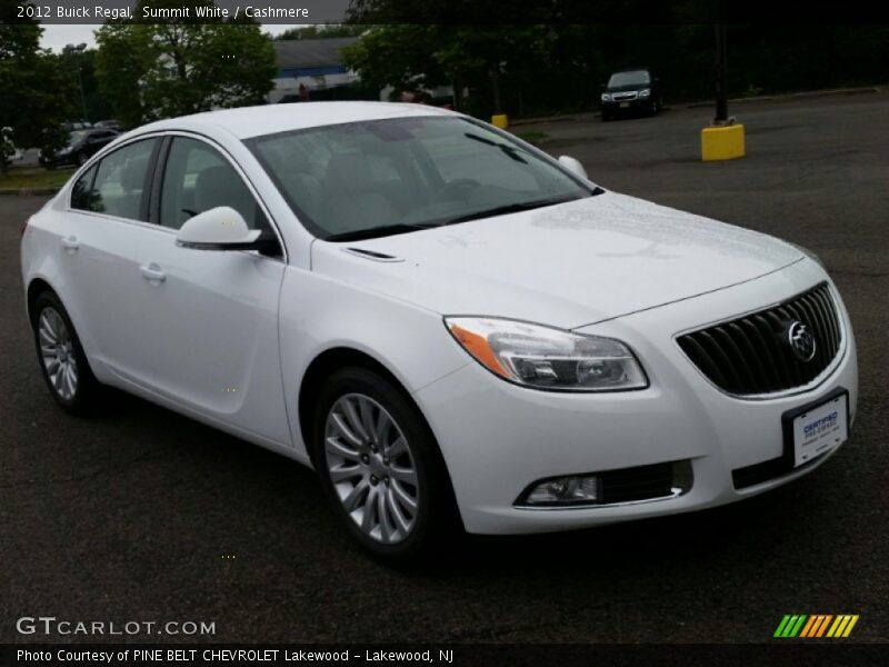Summit White / Cashmere 2012 Buick Regal