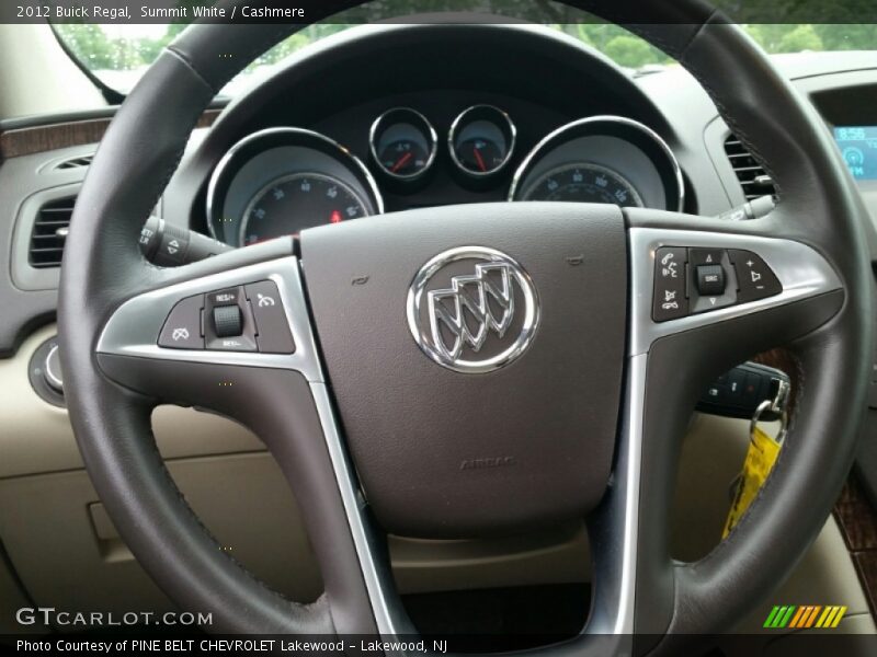 Summit White / Cashmere 2012 Buick Regal