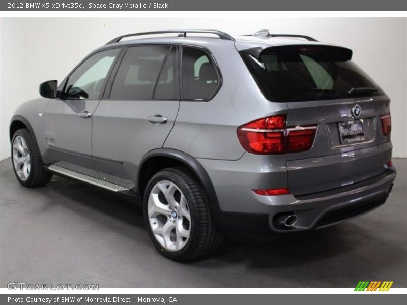 Space Gray Metallic / Black 2012 BMW X5 xDrive35d