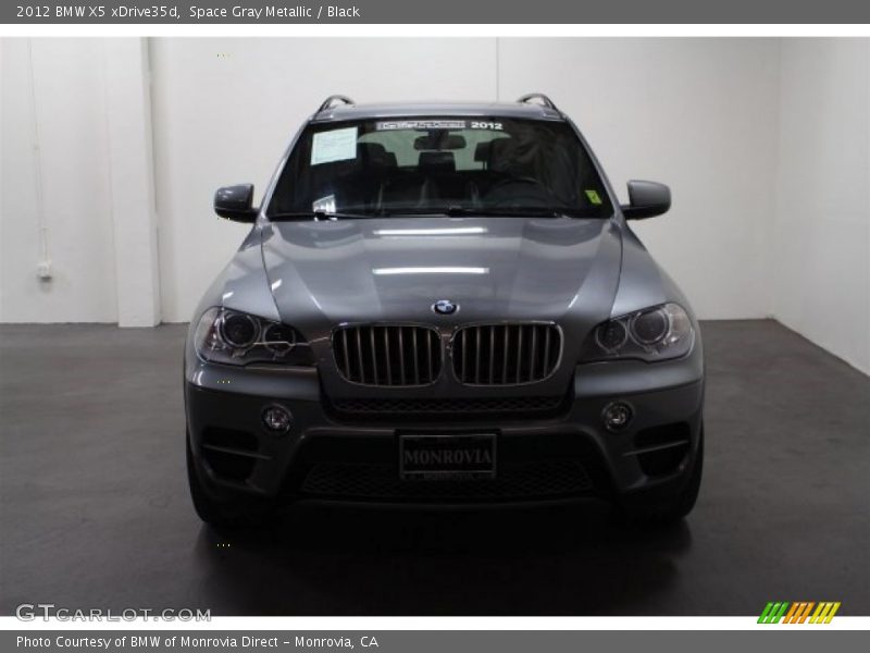 Space Gray Metallic / Black 2012 BMW X5 xDrive35d