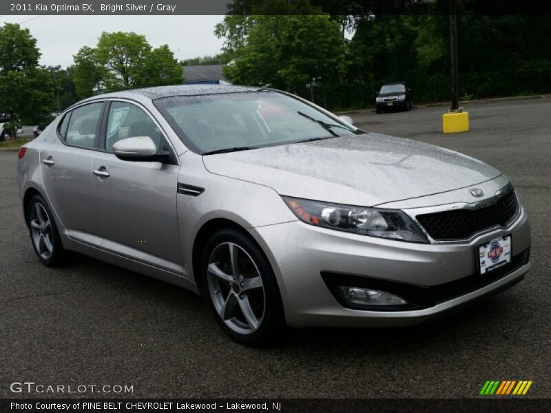 Bright Silver / Gray 2011 Kia Optima EX