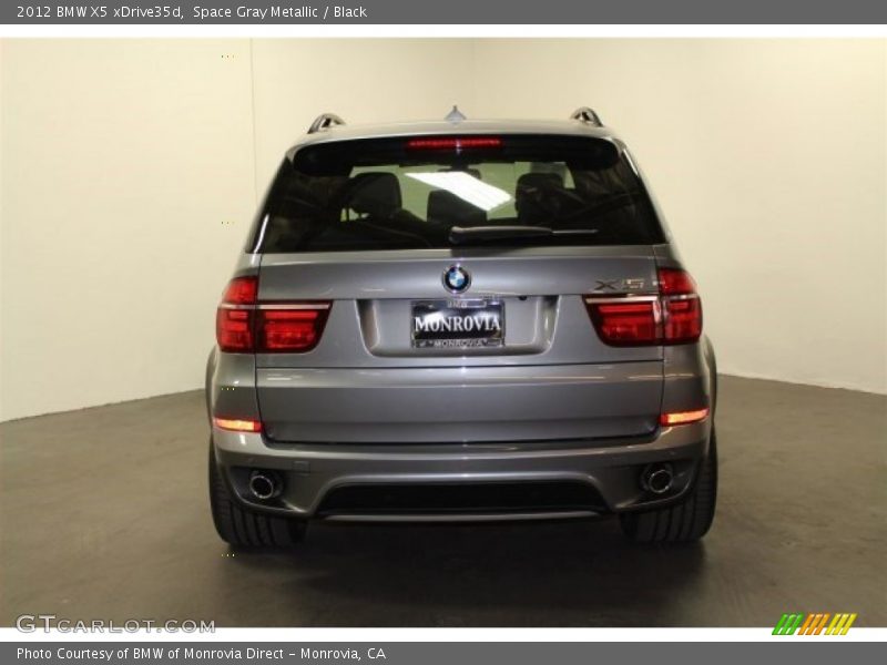 Space Gray Metallic / Black 2012 BMW X5 xDrive35d