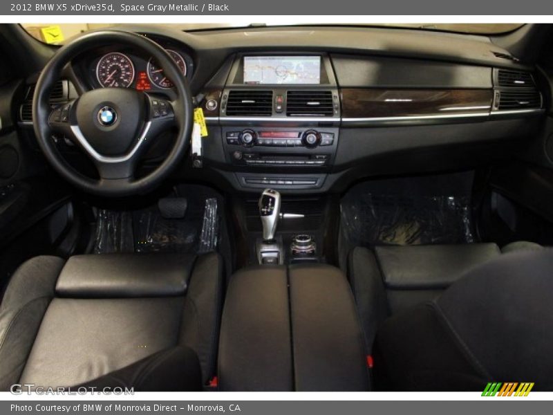Space Gray Metallic / Black 2012 BMW X5 xDrive35d
