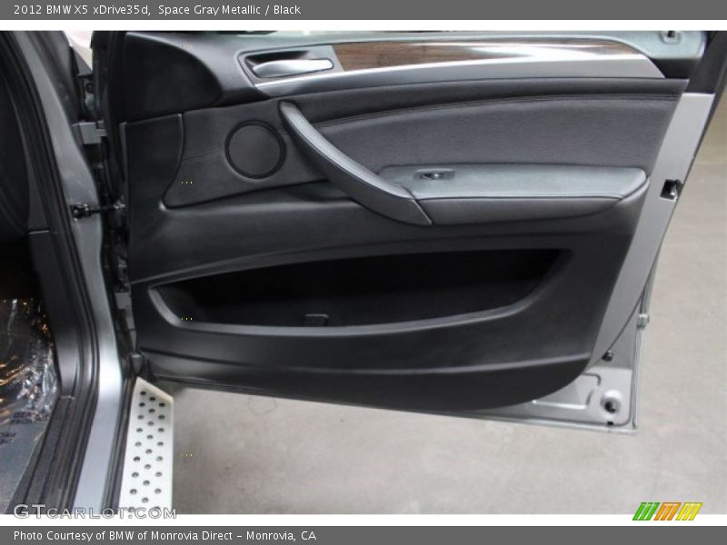 Space Gray Metallic / Black 2012 BMW X5 xDrive35d