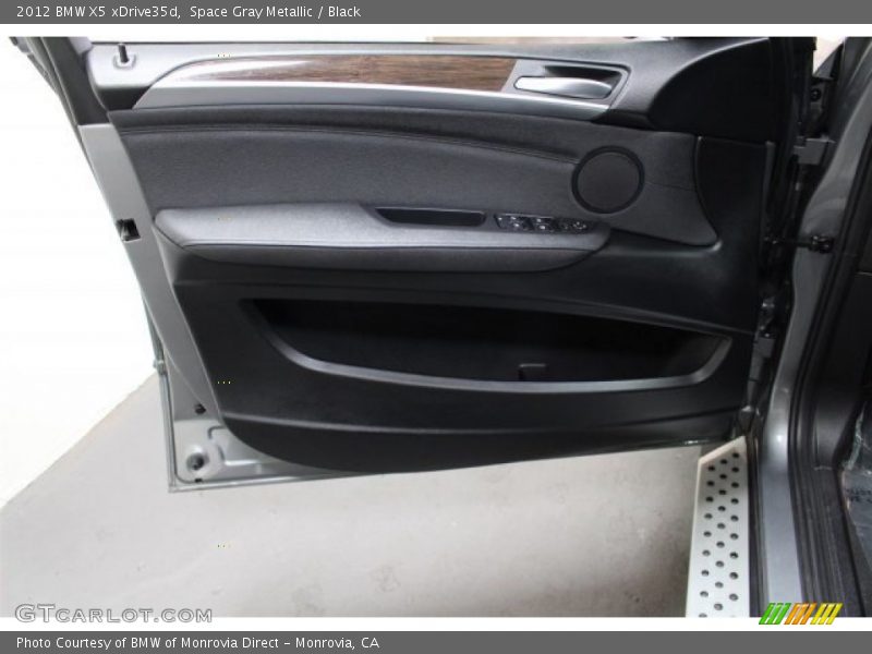 Space Gray Metallic / Black 2012 BMW X5 xDrive35d