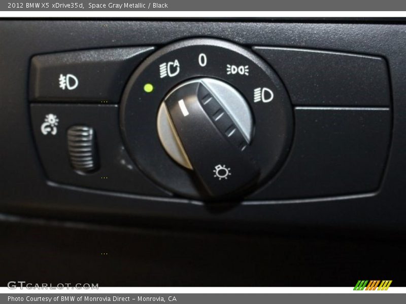 Space Gray Metallic / Black 2012 BMW X5 xDrive35d