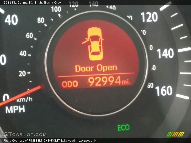 Bright Silver / Gray 2011 Kia Optima EX