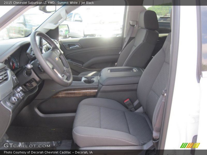 Summit White / Jet Black 2015 Chevrolet Suburban LS 4WD