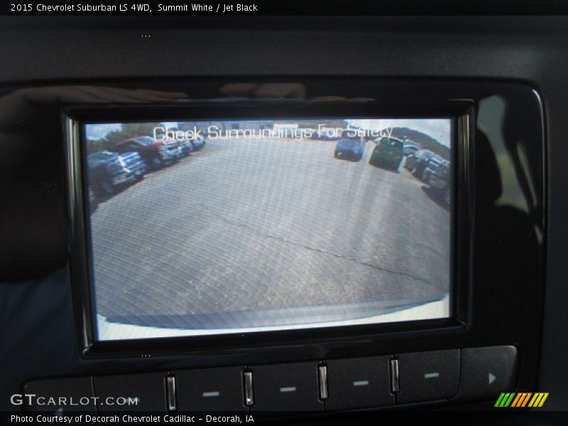 Summit White / Jet Black 2015 Chevrolet Suburban LS 4WD