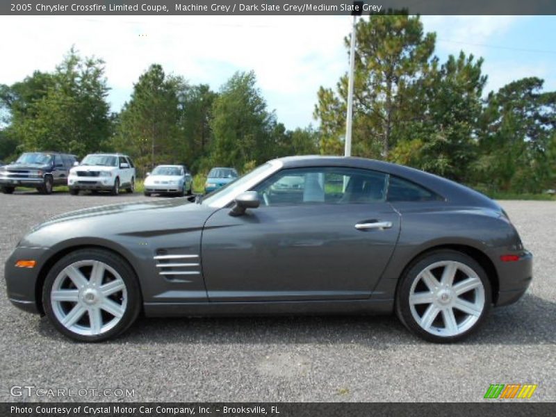 Machine Grey / Dark Slate Grey/Medium Slate Grey 2005 Chrysler Crossfire Limited Coupe