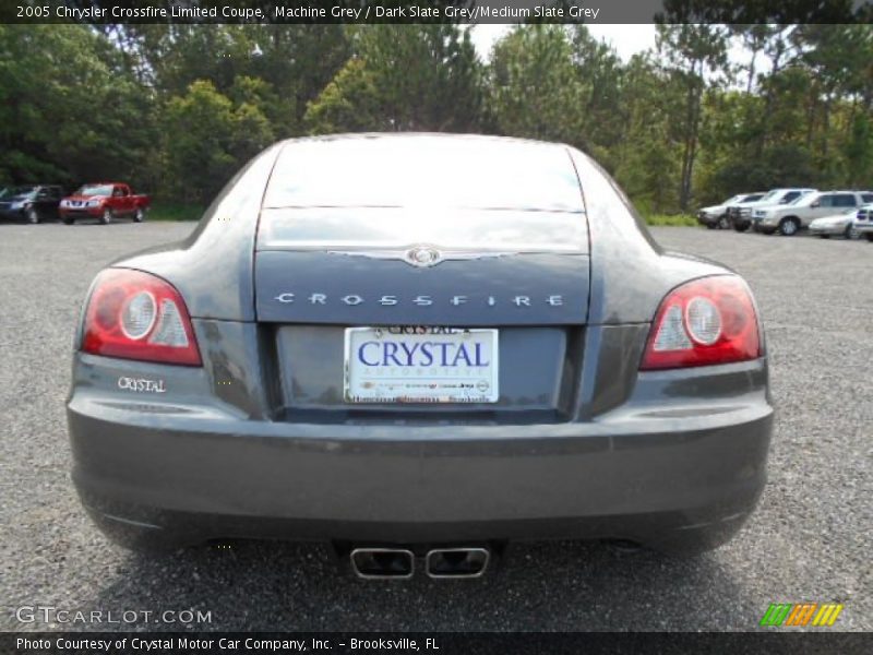 Machine Grey / Dark Slate Grey/Medium Slate Grey 2005 Chrysler Crossfire Limited Coupe