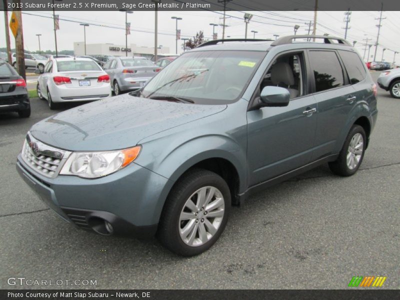 Front 3/4 View of 2013 Forester 2.5 X Premium