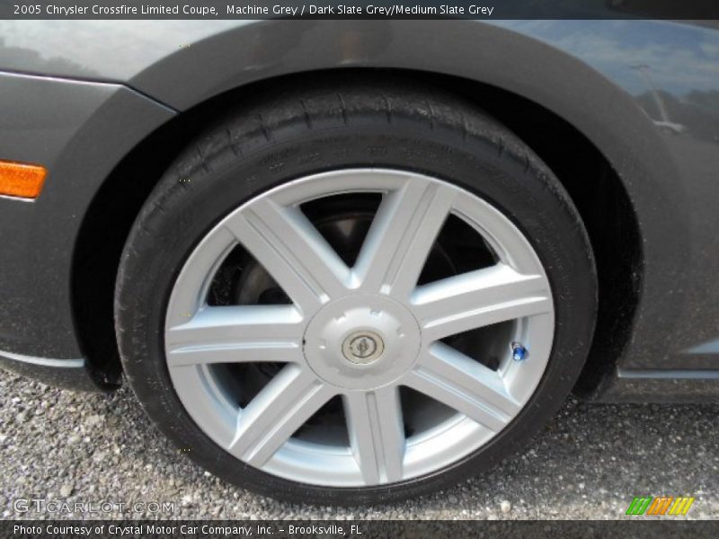 Machine Grey / Dark Slate Grey/Medium Slate Grey 2005 Chrysler Crossfire Limited Coupe