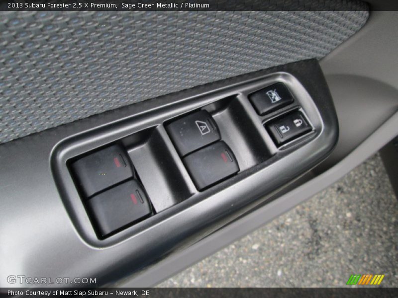 Sage Green Metallic / Platinum 2013 Subaru Forester 2.5 X Premium