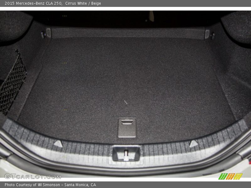 Cirrus White / Beige 2015 Mercedes-Benz CLA 250