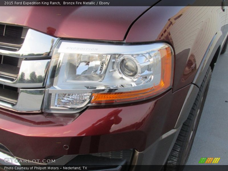 Bronze Fire Metallic / Ebony 2015 Ford Expedition King Ranch