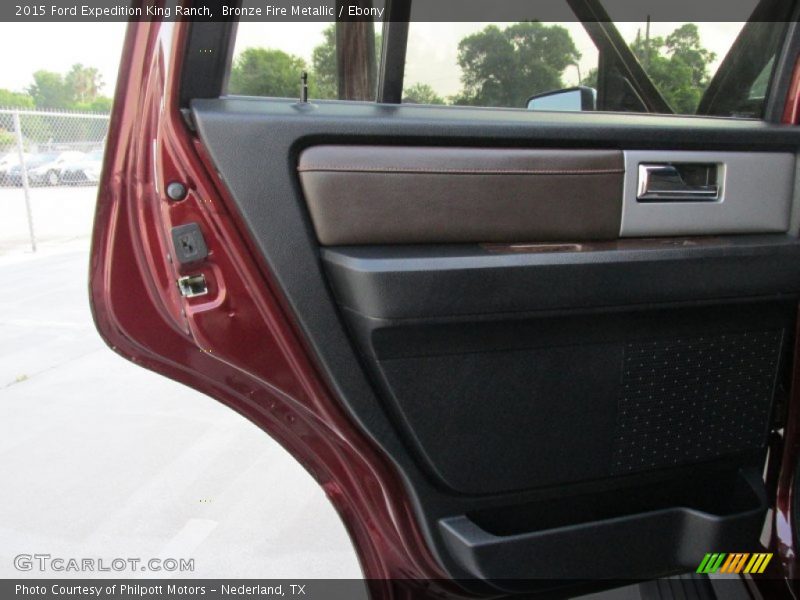 Bronze Fire Metallic / Ebony 2015 Ford Expedition King Ranch
