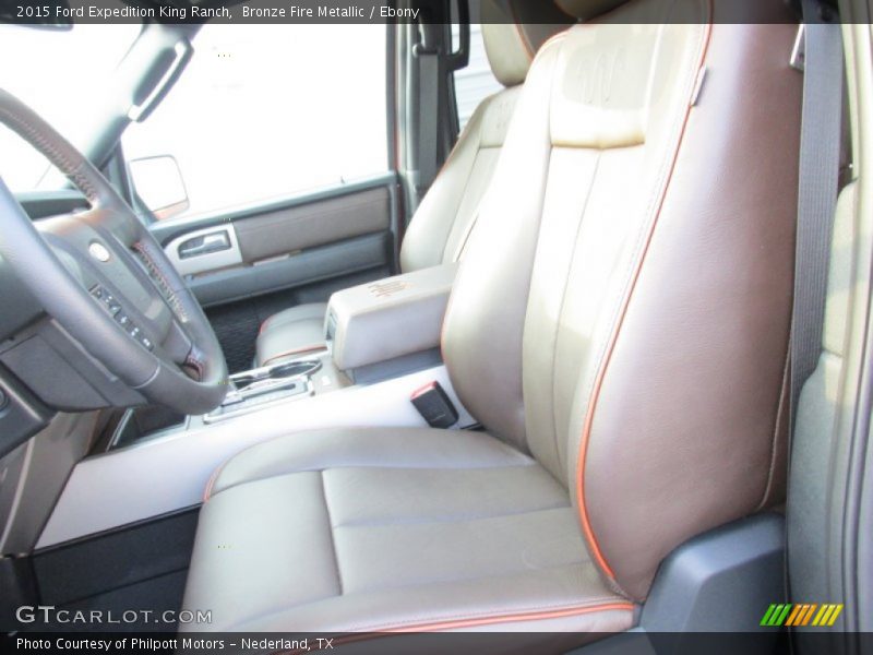 Bronze Fire Metallic / Ebony 2015 Ford Expedition King Ranch