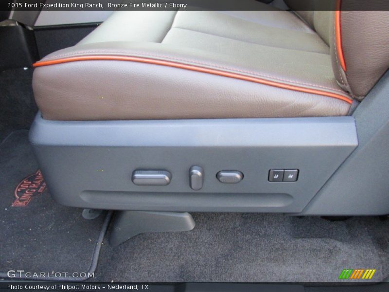 Bronze Fire Metallic / Ebony 2015 Ford Expedition King Ranch