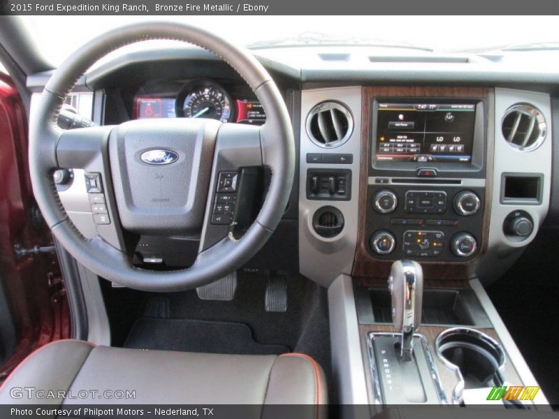 Bronze Fire Metallic / Ebony 2015 Ford Expedition King Ranch