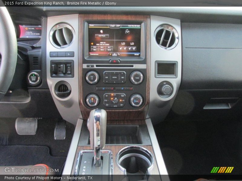 Bronze Fire Metallic / Ebony 2015 Ford Expedition King Ranch