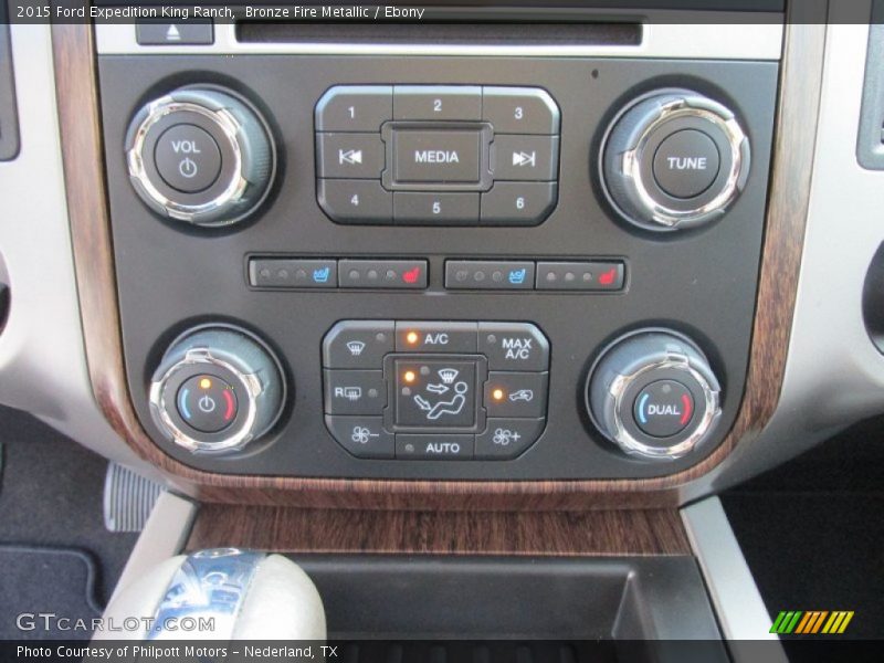 Bronze Fire Metallic / Ebony 2015 Ford Expedition King Ranch