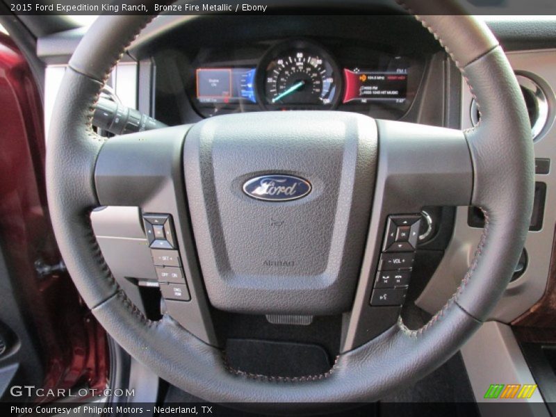 Bronze Fire Metallic / Ebony 2015 Ford Expedition King Ranch