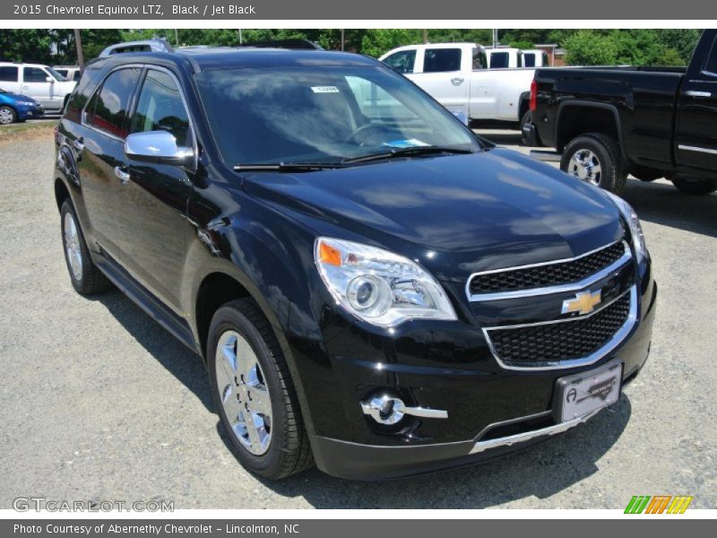 Black / Jet Black 2015 Chevrolet Equinox LTZ