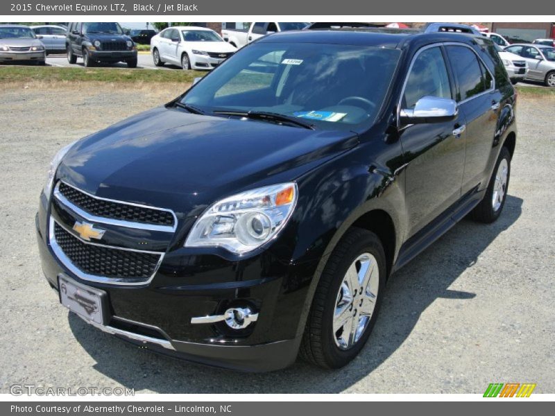 Black / Jet Black 2015 Chevrolet Equinox LTZ