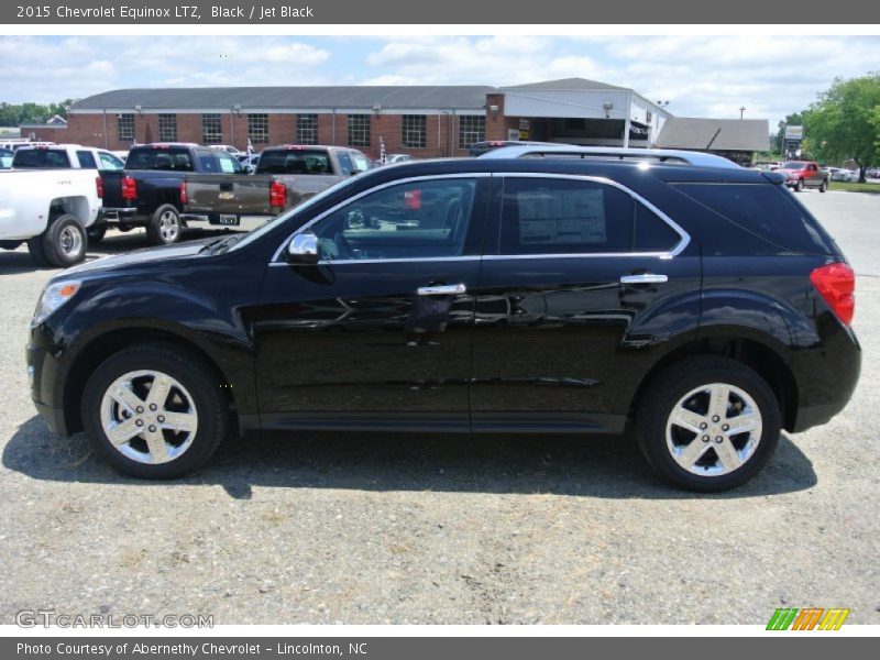 Black / Jet Black 2015 Chevrolet Equinox LTZ