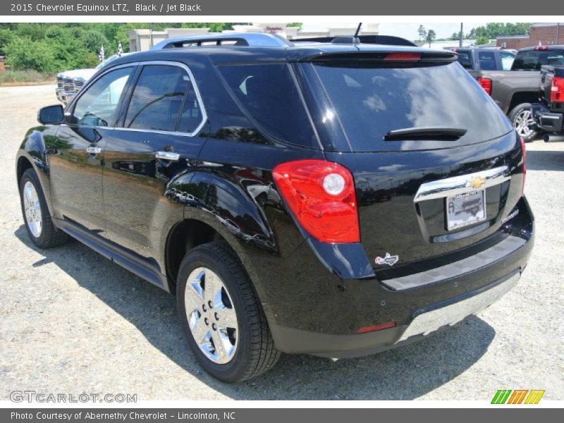 Black / Jet Black 2015 Chevrolet Equinox LTZ