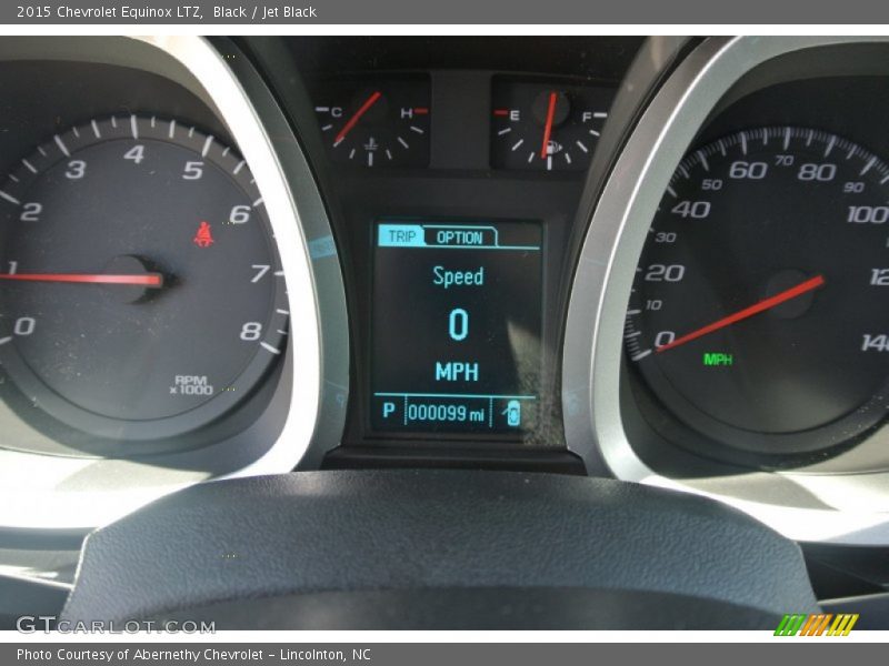 Black / Jet Black 2015 Chevrolet Equinox LTZ