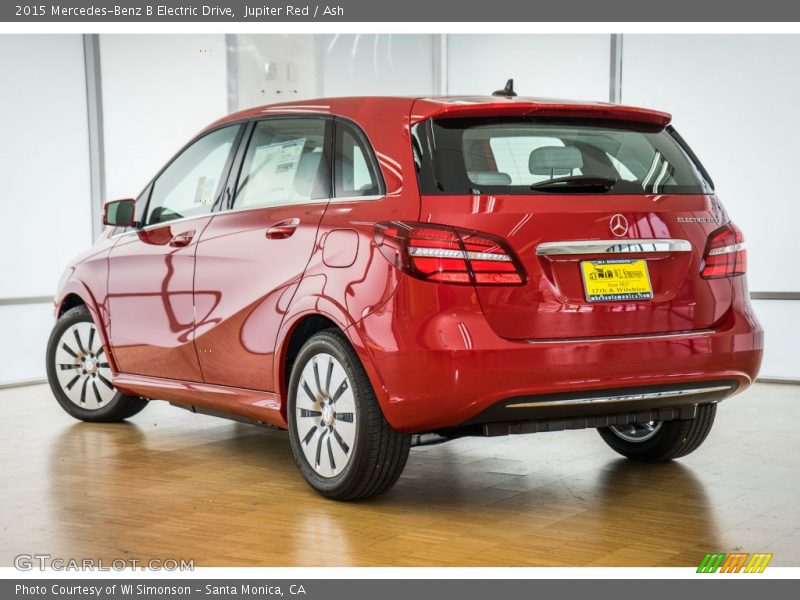 Jupiter Red / Ash 2015 Mercedes-Benz B Electric Drive