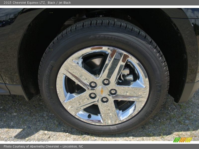 Black / Jet Black 2015 Chevrolet Equinox LTZ