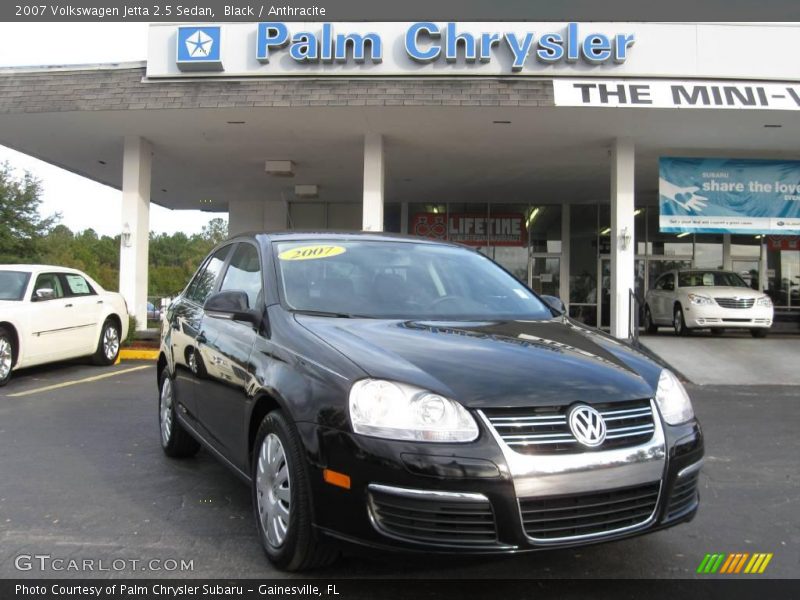 Black / Anthracite 2007 Volkswagen Jetta 2.5 Sedan