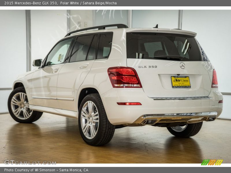 Polar White / Sahara Beige/Mocha 2015 Mercedes-Benz GLK 350