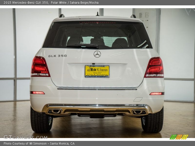Polar White / Sahara Beige/Mocha 2015 Mercedes-Benz GLK 350