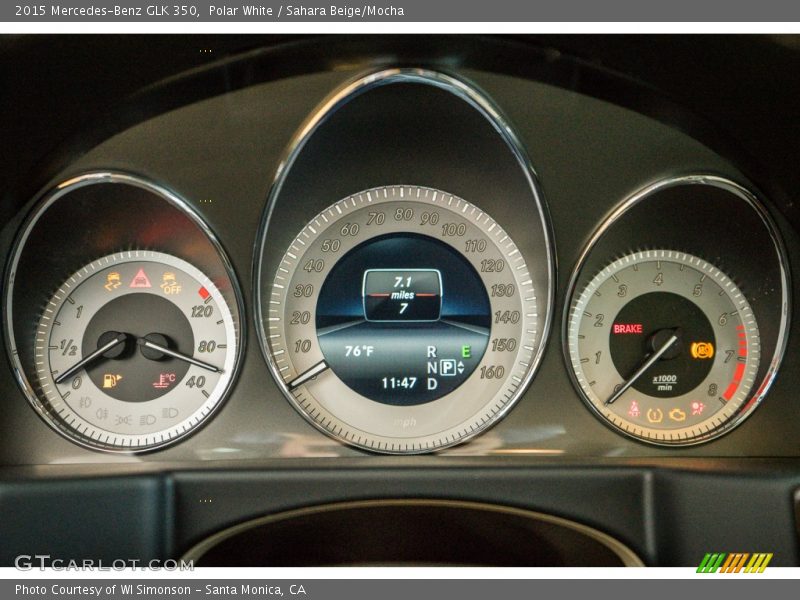 Polar White / Sahara Beige/Mocha 2015 Mercedes-Benz GLK 350
