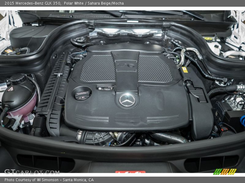 Polar White / Sahara Beige/Mocha 2015 Mercedes-Benz GLK 350