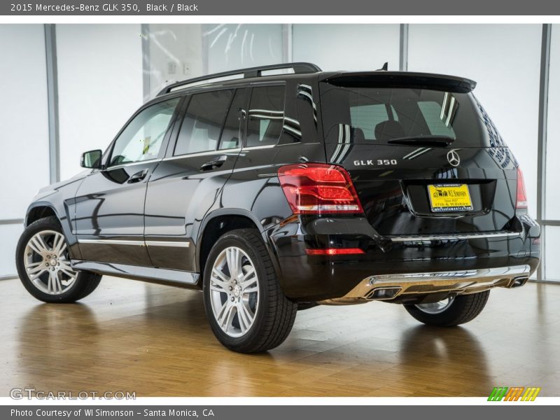 Black / Black 2015 Mercedes-Benz GLK 350
