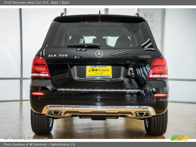 Black / Black 2015 Mercedes-Benz GLK 350