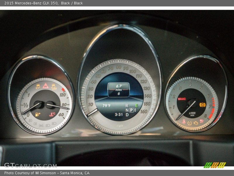Black / Black 2015 Mercedes-Benz GLK 350