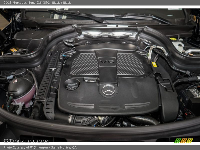 Black / Black 2015 Mercedes-Benz GLK 350