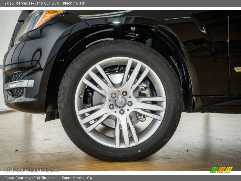 Black / Black 2015 Mercedes-Benz GLK 350