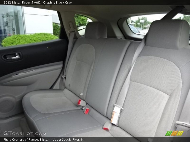 Graphite Blue / Gray 2012 Nissan Rogue S AWD