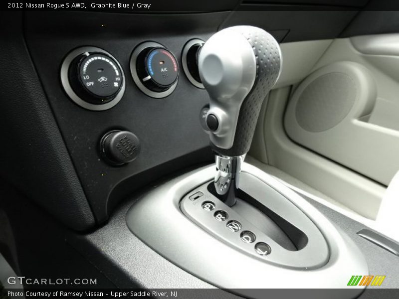 Graphite Blue / Gray 2012 Nissan Rogue S AWD