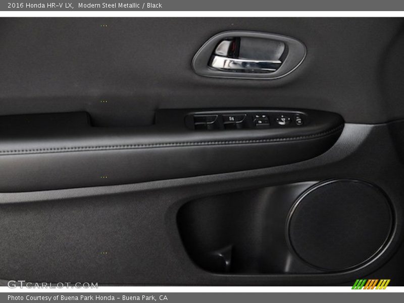 Modern Steel Metallic / Black 2016 Honda HR-V LX