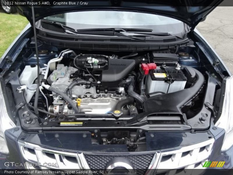 Graphite Blue / Gray 2012 Nissan Rogue S AWD