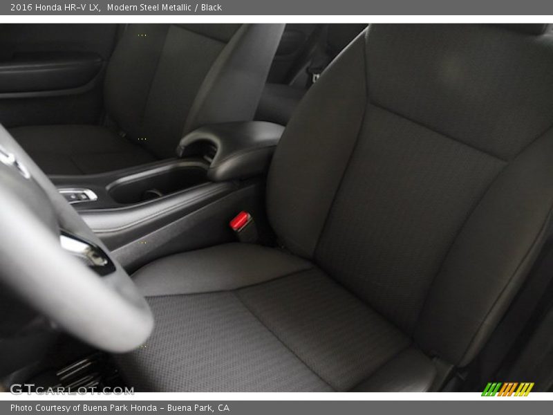 Modern Steel Metallic / Black 2016 Honda HR-V LX
