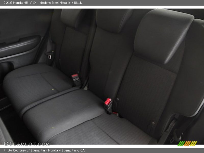 Modern Steel Metallic / Black 2016 Honda HR-V LX